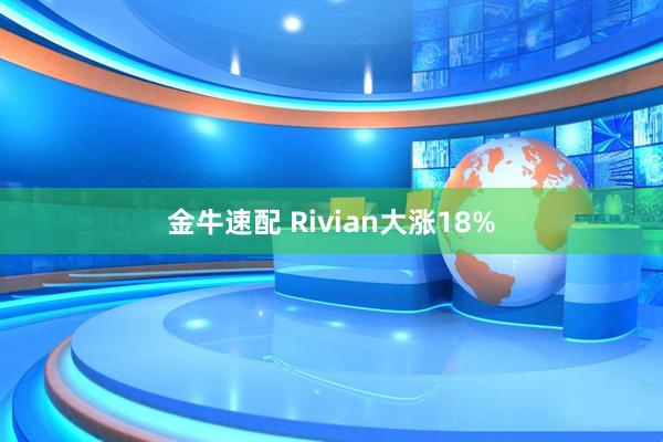 金牛速配 Rivian大涨18%